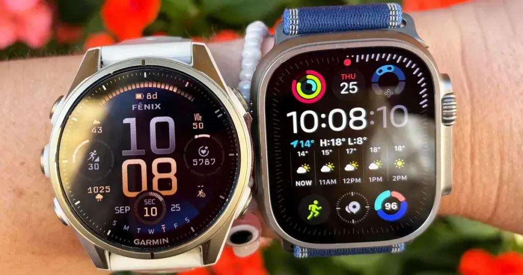Garmin vs. Apple Ultra 3
