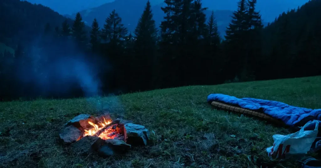 Dormit sub cerul liber